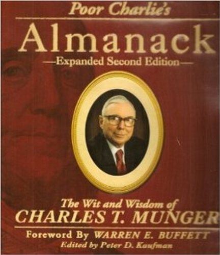 Poor Charlie's Almanack book cover on the LBS website